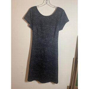 NWT Loft Dress Business Casual Office Demure Size 10 Gray Workwear Y2K